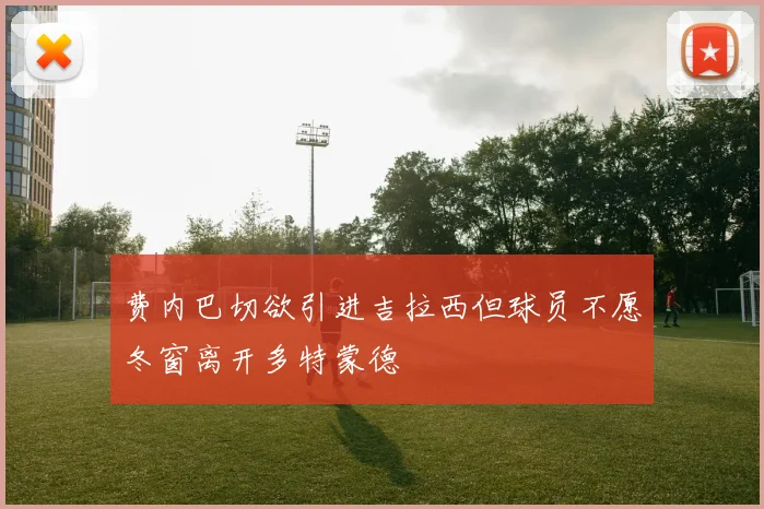 费内巴切欲引进吉拉西但球员不愿冬窗离开多特蒙德
